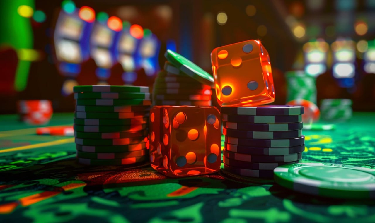 BandarQ live dealer studio with HD cameras, card tables, and professional dealers